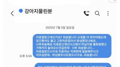  개한테 물려 합의금 5천만원 소송